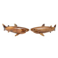 Марка КТ натуральный классический ручной работы для мальчиков акула малышей деревянные игрушки 